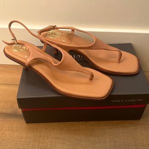 Vince Camuto kitten heel (2”) sandals